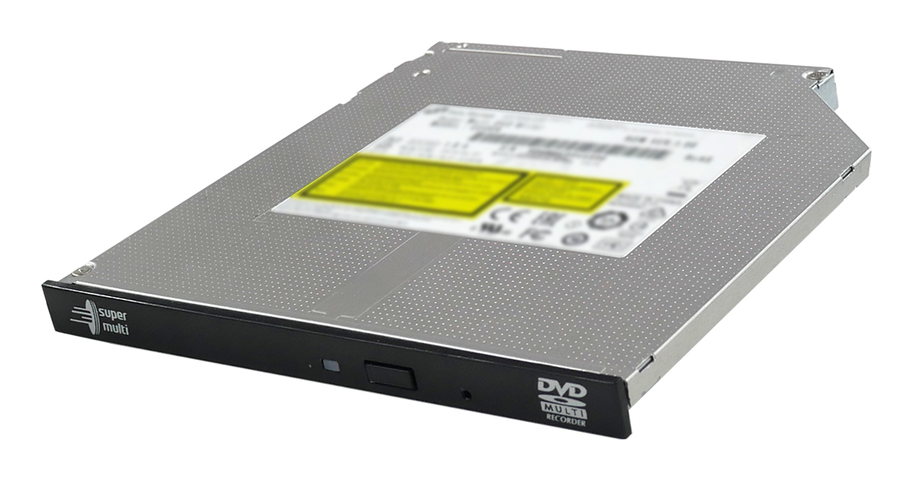 Hitachi-LG GUD1N DVD Super Multi DL Internes Laufwerk SATA Schwarz, Edelstahl