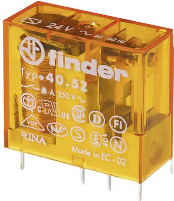 FINDER S.p.A. Steck-/Printrelais 40.52.8.110.0000 (405281100000)