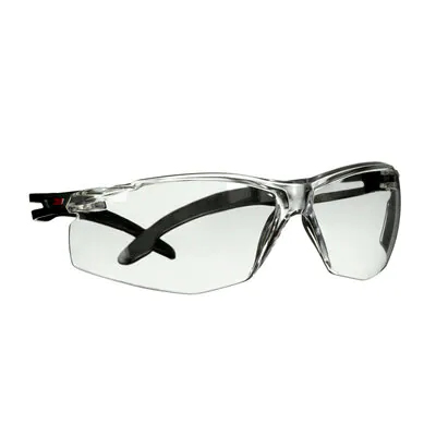 3M SecureFit 500 Schutzbrille SF501SGAF-BLK Transparent Schwarz