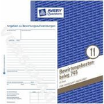 Avery 745 Blau - Weiß Verwaltungsbuch (745)