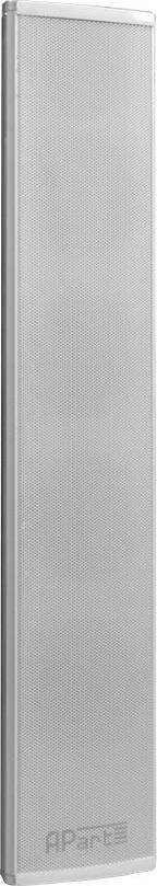 APART Zeilenlautsprecher COLW41 4x3.3"  Breitbandlautsprecher 1x1 Tweeter 16Ohm/60W oder100V/40W IP66 RAL9010 weiss (COLW41)