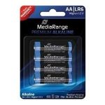 MediaRange Premium Alkaline AA|LR6 - Batterie 4 x AA Alkalisch (MRBAT104)