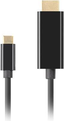 LANBERG *Kabel USB-C->HDMI 1M    4K  CA-CMHD-1