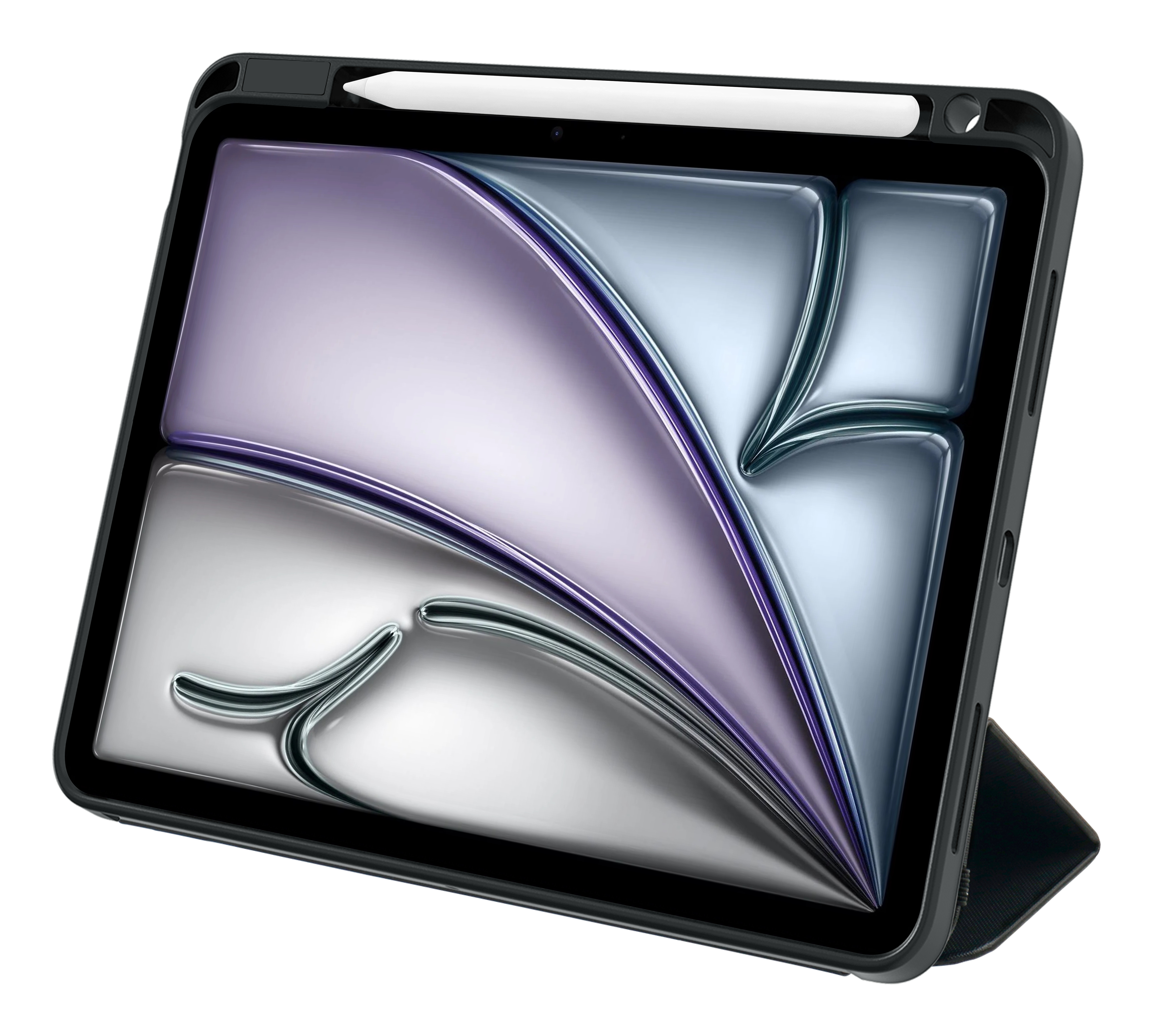 OtterBox React Series React Folio Flip-Hülle für iPad Air 11" (M3/M2/5./4. Generation) Schwarz