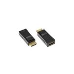 GoodConnections DisplayPort 1.2 > HDMI (ST-BU) Adapter 4K 30Hz Schwarz (HDMI-DPG)