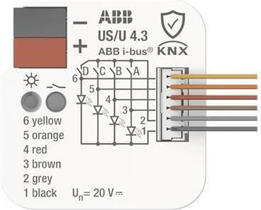 ABB Universal-SchnittstelleUS/U4.34fach UP 2CDG110309R0011 (2CDG110309R0011)