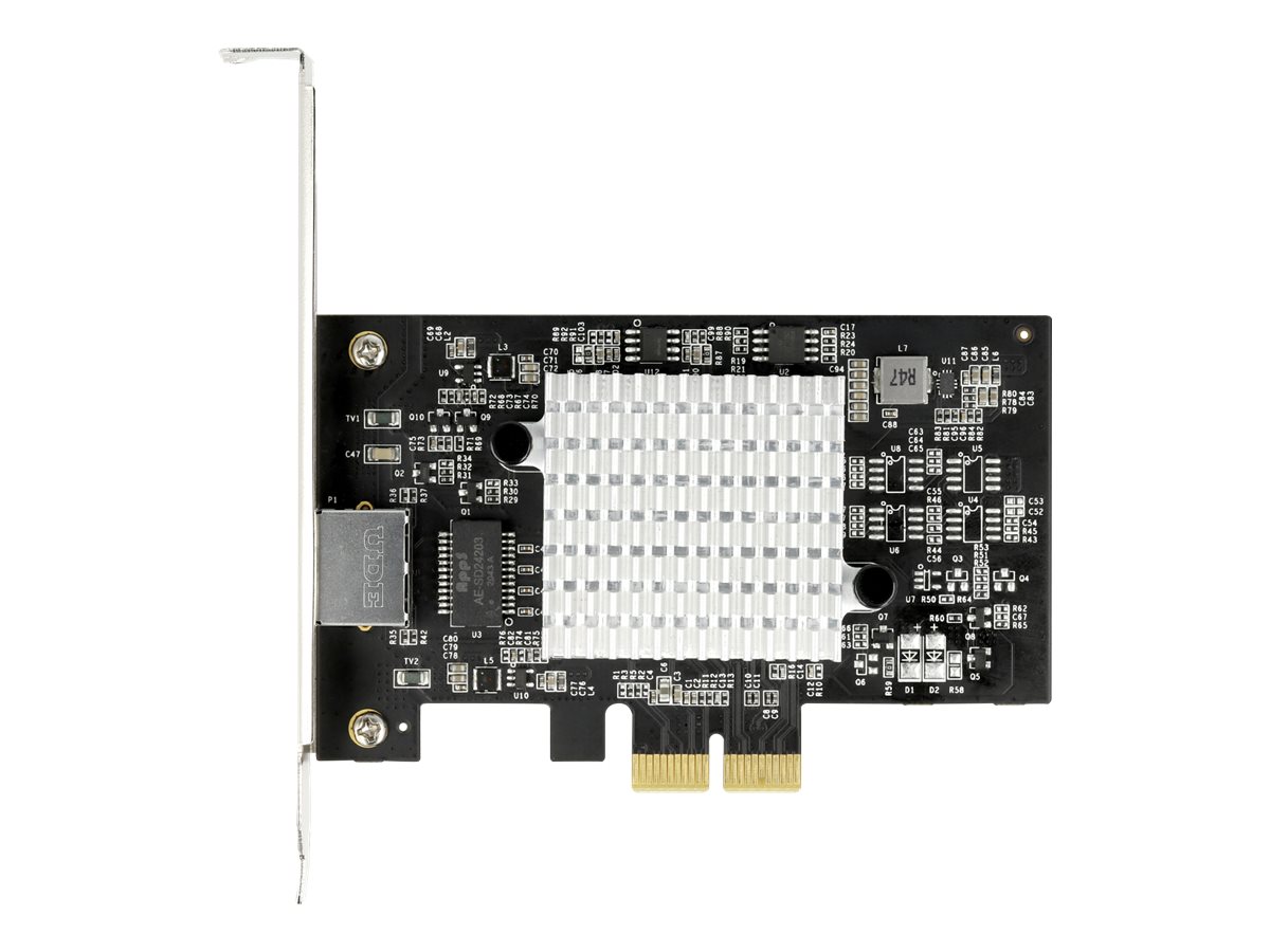 Delock 89528 Netzwerkadapter PCIe 3.0 x2 10 Gbps Schwarz, Silber