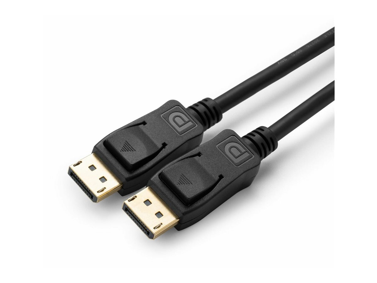 MicroConnect MC-DP-MMG-1500 DisplayPort-Kabel 15 m Schwarz