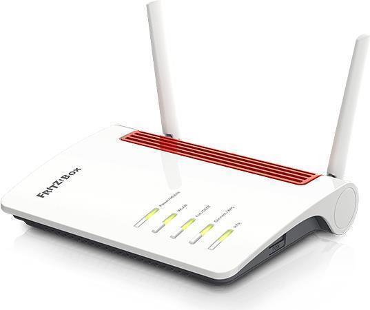 AVM FRITZ!Box 6850 5G - Wireless Router - WWAN - 4-Port-Switch - GigE - 802,11a/b/g/n/ac - Dual-Band - 3G, 4G, 5G - VoIP-Telefonadapter (20002914)