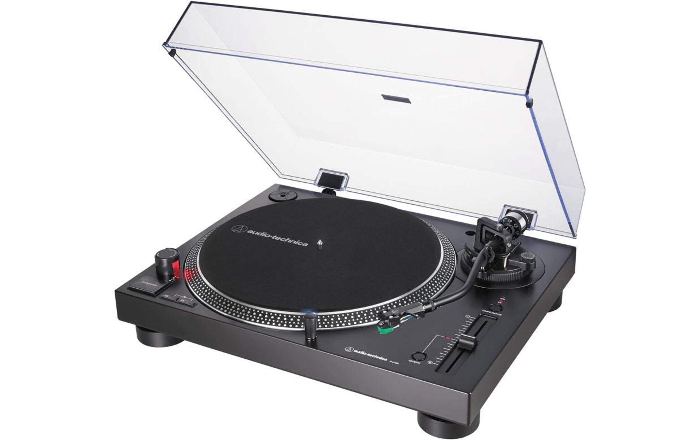 Audio-Technica AT-LP120X USB Plattenspieler mit Direktantrieb Schwarz