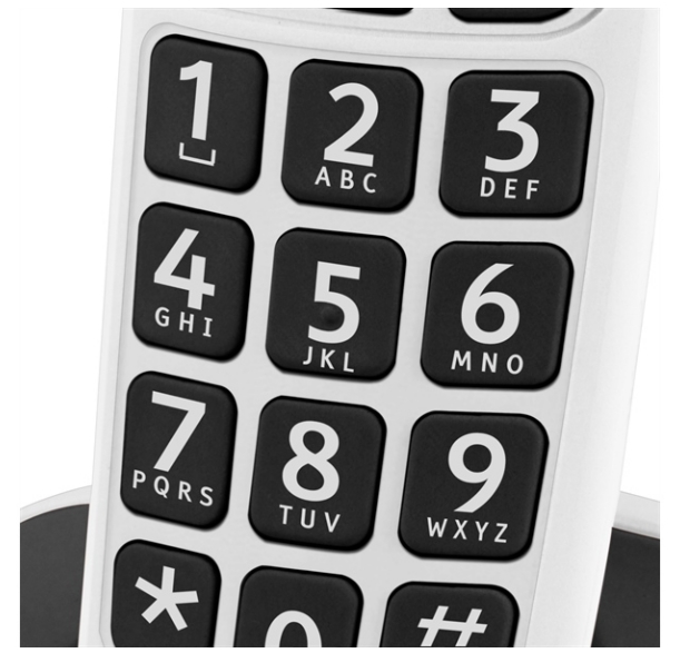 Doro DORO PhoneEasy 100w Schnurlostelefon Weiß
