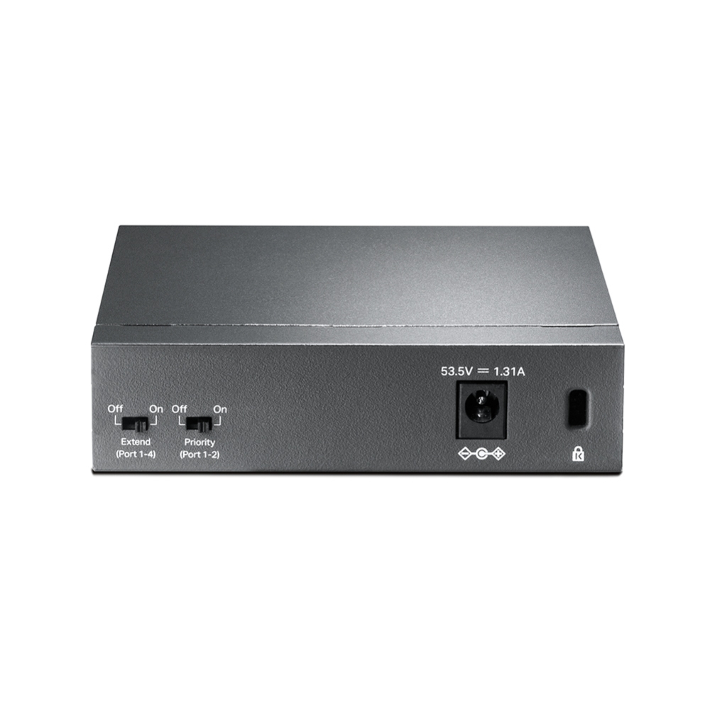 TP-Link TL-SF1005P 5-Port 10/100 Switch 4x PoE Schwarz