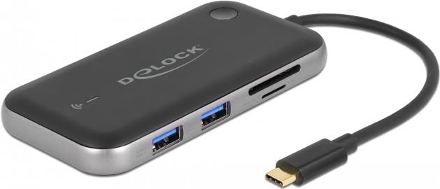 Delock Drahtloser Video-/Audio-/USB-Adapter HDMI, VGA, USB-C, USB  