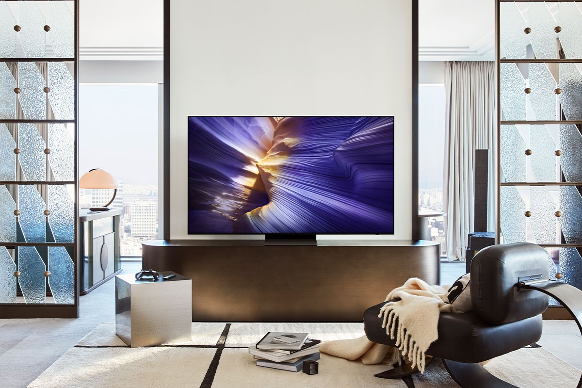 Samsung S90F Series GQ65S90FATXZG 65" OLED-TV Graphite Black