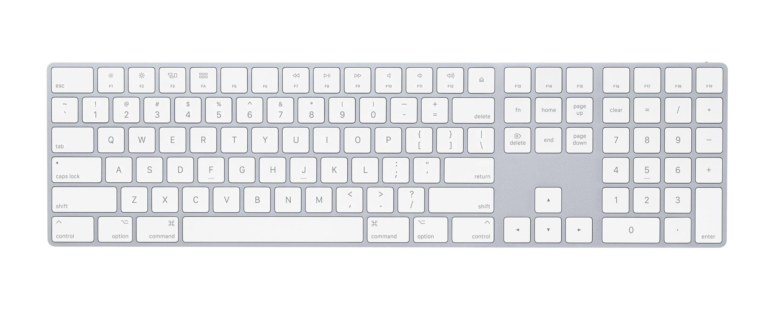 Apple Magic Keyboard mit Ziffernblock (MQ052Z/A)