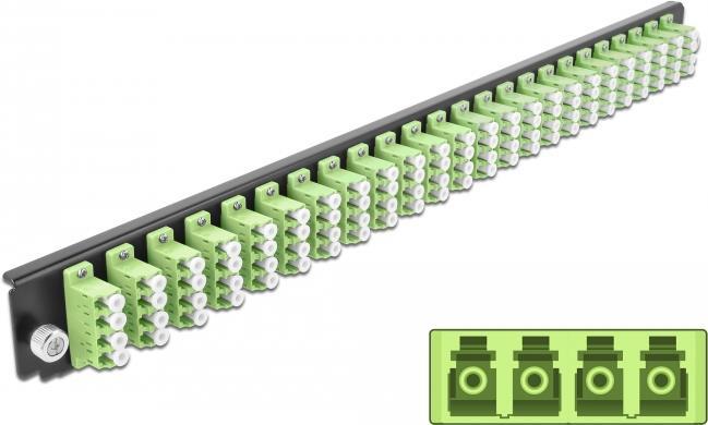 DeLOCK Rack-Montageblech für Glasfaser-Spleißbox (43374)