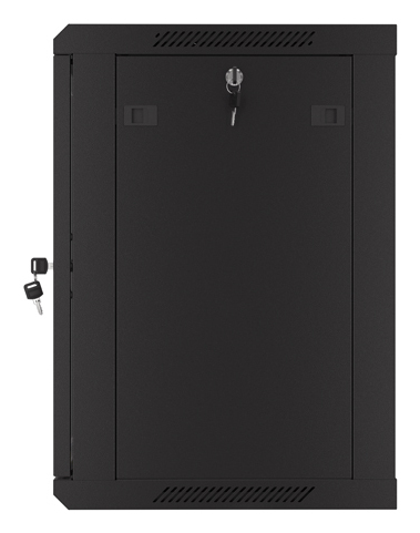 Lanberg WF01-6412-23B 12U 19" Netzwerkschrank Schwarz, RAL 9004