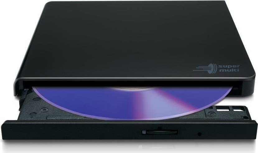 LG GP57EB40 Slim Portable DVD-Brenner USB 2.0 Schwarz
