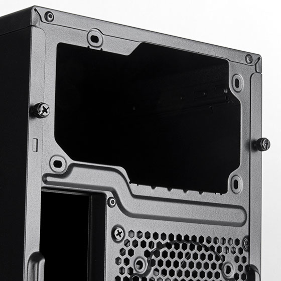 SilverStone FARA 313 Micro-ATX Tower-Gehäuse Schwarz