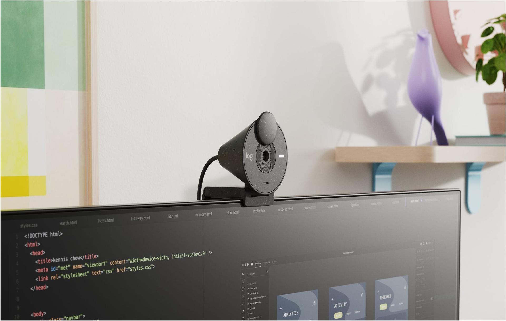 Logitech Brio 305 Webcam 1080p USB-C Graphite