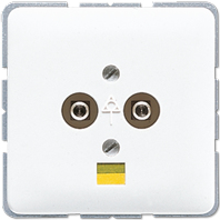 Jung CD 565-2 WW Weiß (CD565-2WW)