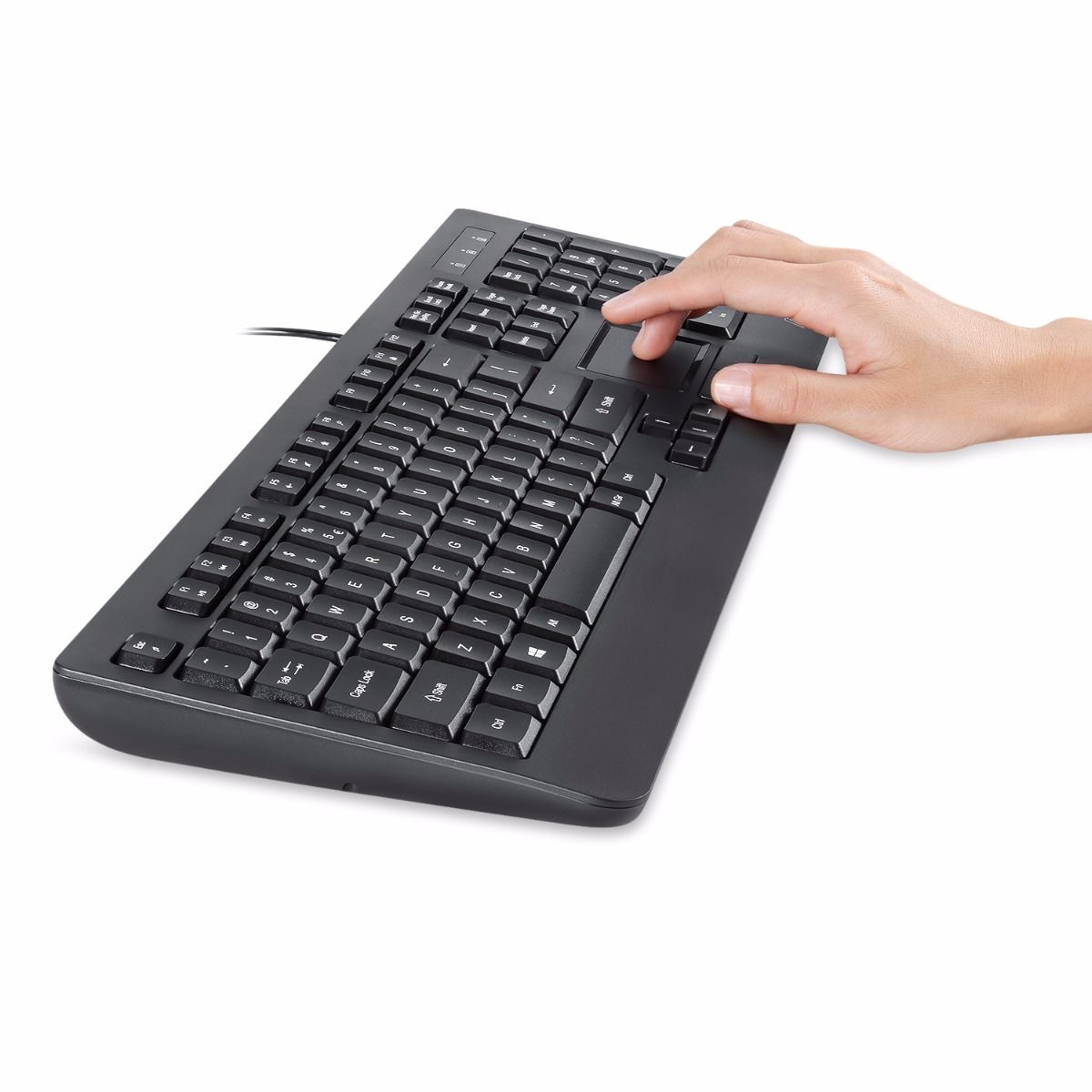 Perixx Periboard-513 II Kabelgebundene USB-Tastatur QWERTY US Schwarz