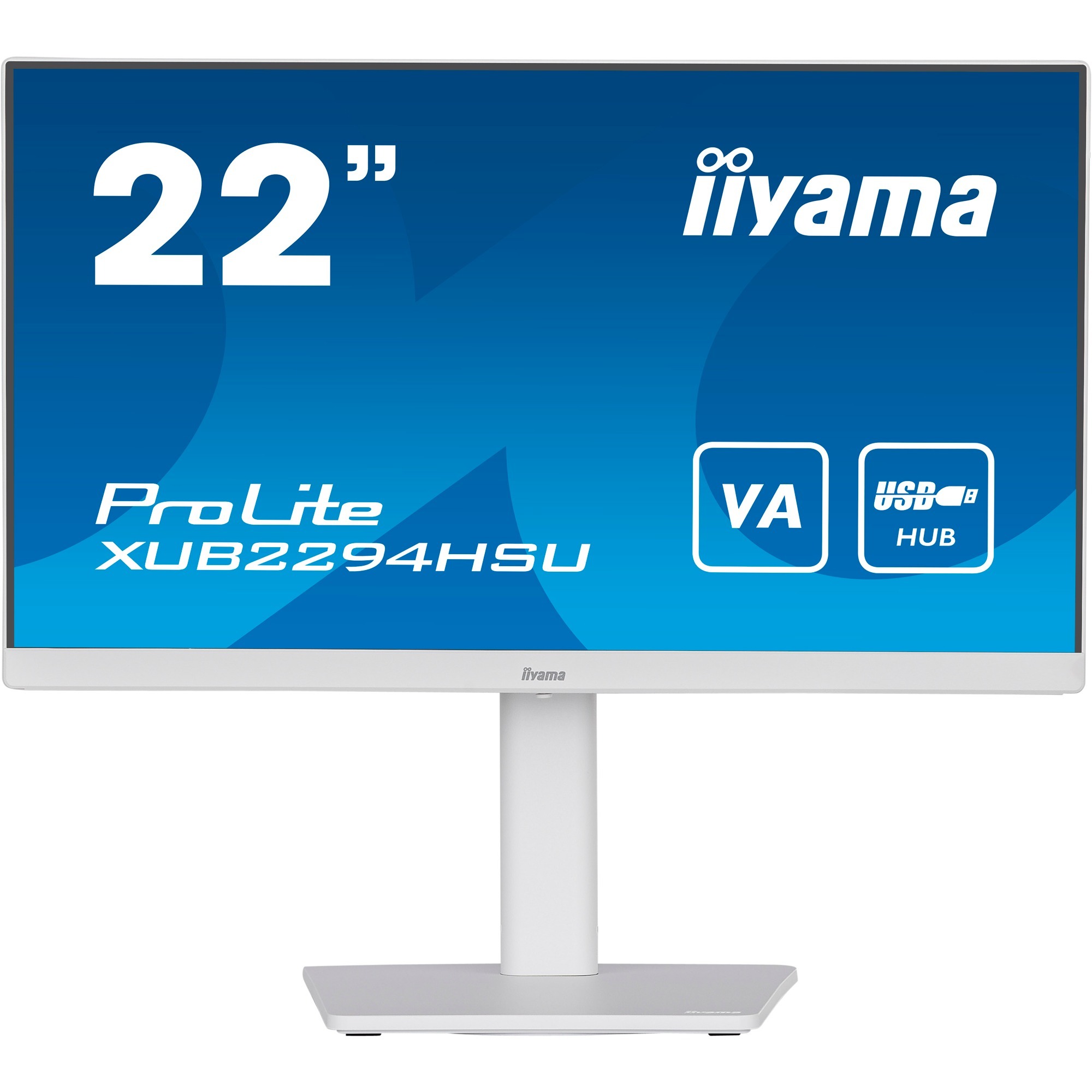 iiyama ProLite 54,6 cm (21.5" ) 1920 x 1080 Pixel Full HD Weiß (XUB2294HSU-W2)