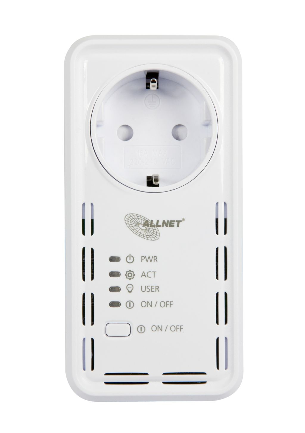 ALLNET ALL3073V2WLAN Smart Plug WLAN 802.11b/g/n Weiß