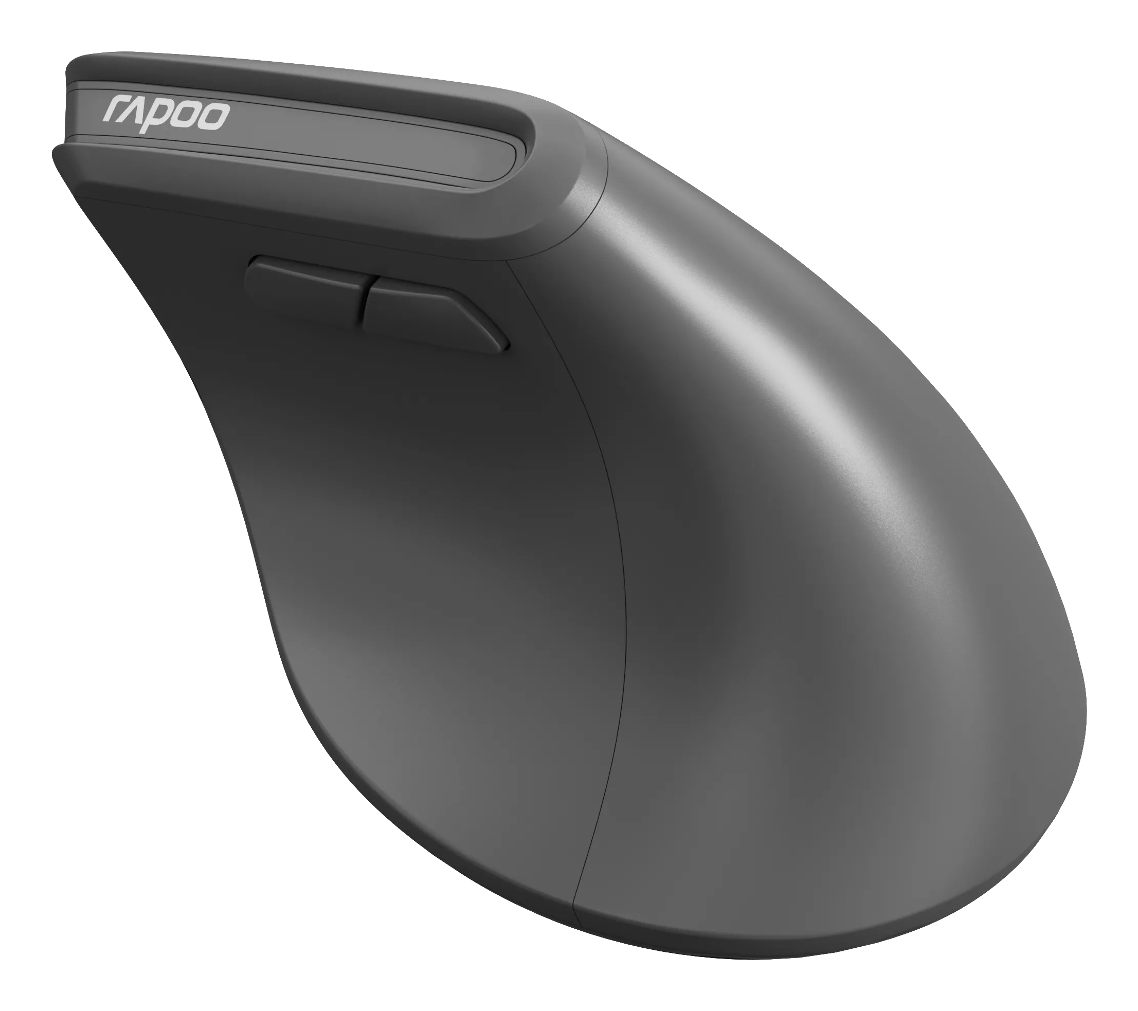 Rapoo EV310M Ergonomische Maus 2400 DPI Dunkelgrau