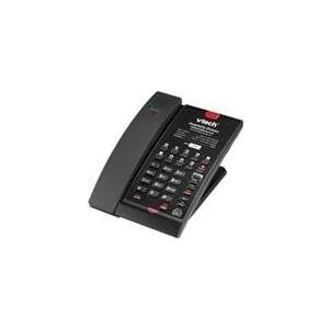 Alcatel-Lucent A2411, mattschwarz, 1 Leitung, 5 Kurzwahltasten (3JE40006AA)