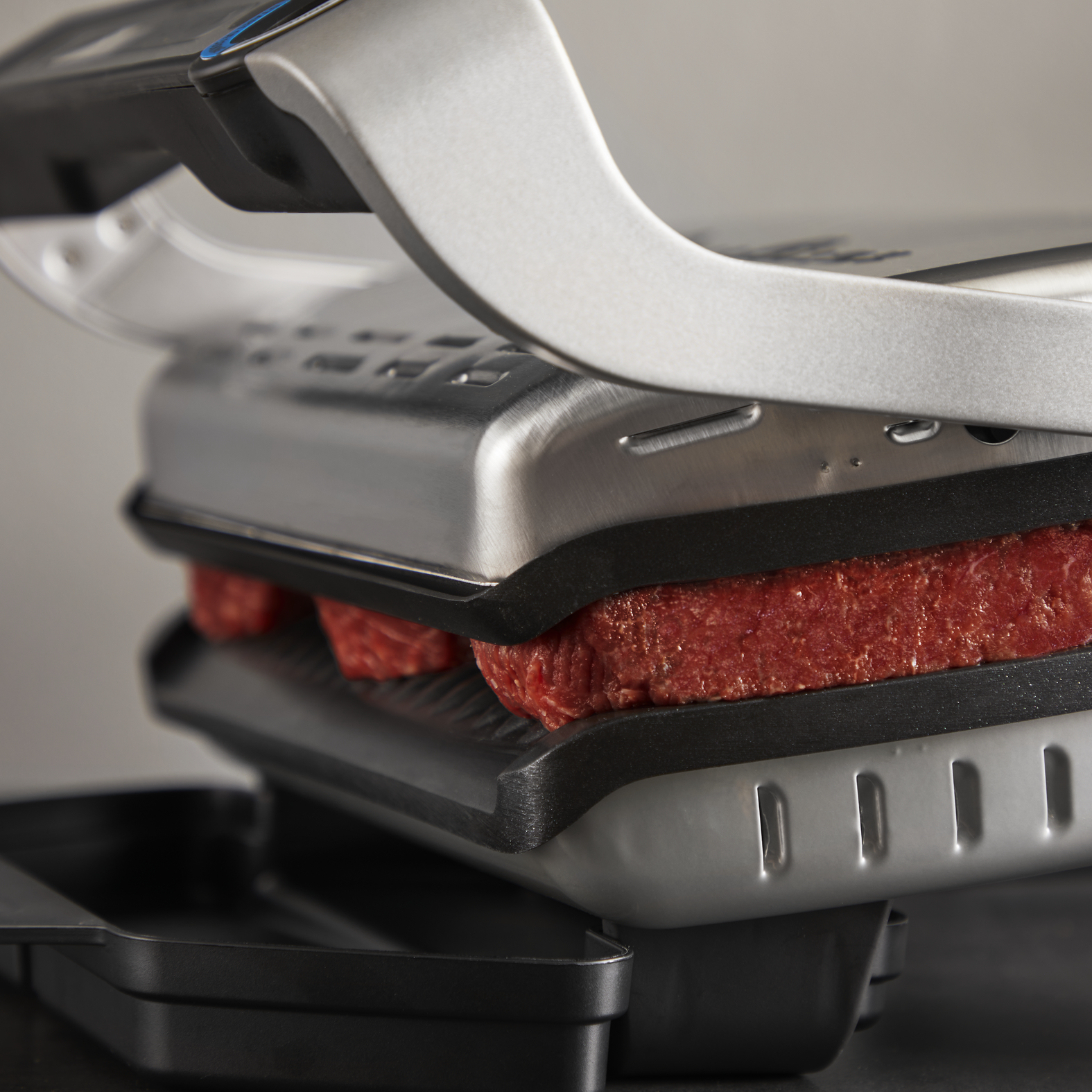 Tefal OptiGrill+ XL GC727D10 Kontaktgrill 2000 W 800 cm² Schwarz