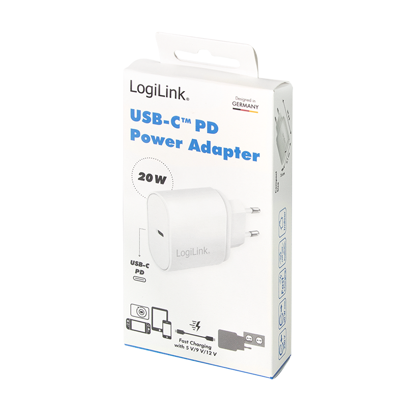 LogiLink PA0261 USB Wall Charger 1 Port 1x USB-CF