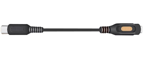 SpeaKa Professional SP-7870312 DIN-Adapter 5-polig auf 6.35 mm Klinke 0,2 m Schwarz