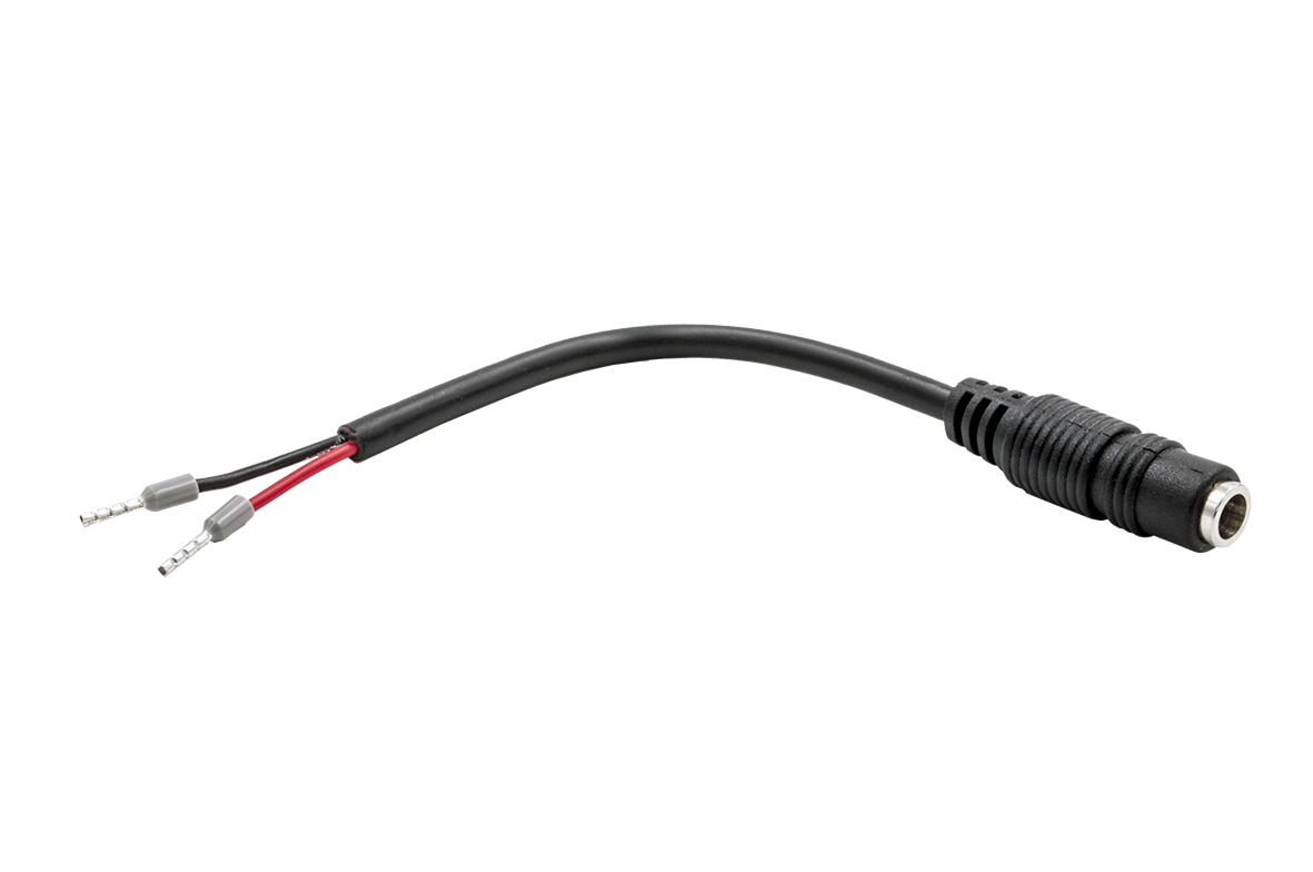 EXSYS EX-K1110 Stromkabel 0,18 m 2-polige Klemmleiste Schwarz