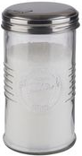 APS Zuckerdosierer OLD FASHIONED, Glas/Edelstahl Behälter aus Glas, Schraubddeckel aus Edelstahl mit - 1 Stück (40510)