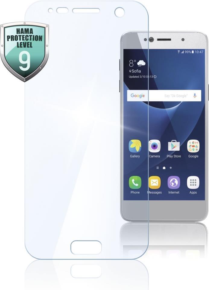 Hama Echtglas-Displayschutz Premium Crystal Glass für Samsung Galaxy J4 (2018) (00183438)