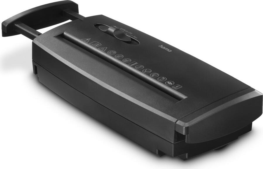 Hama Aktenvernichter Classic S60, Schredder mit Sicherheitsstufe P2 T2 E2 (00050580)