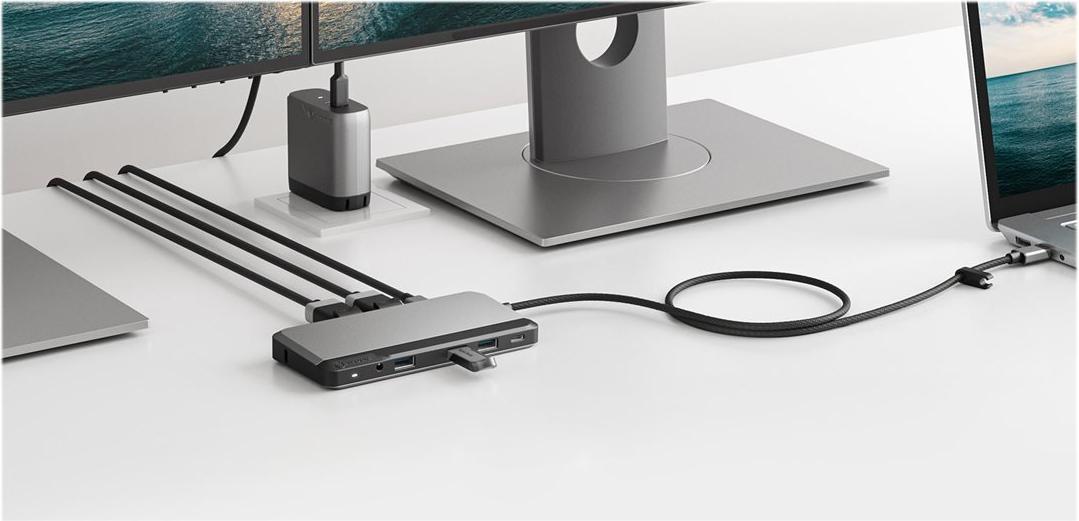 ALOGIC MX2 Lite DisplayPort Edition Dockingstation USB-C 2 x DP 1GbE Space-grau