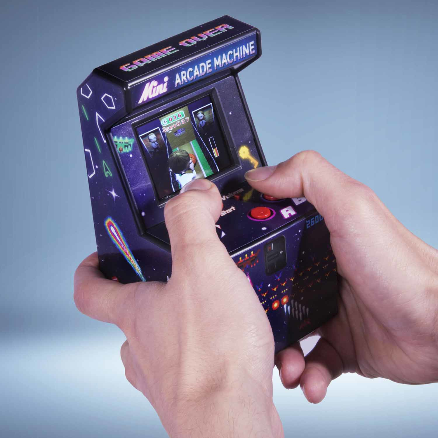 Thumbs Up ORB Mini Arcade Machine 2,5" LCD 300 Spiele Schwarz