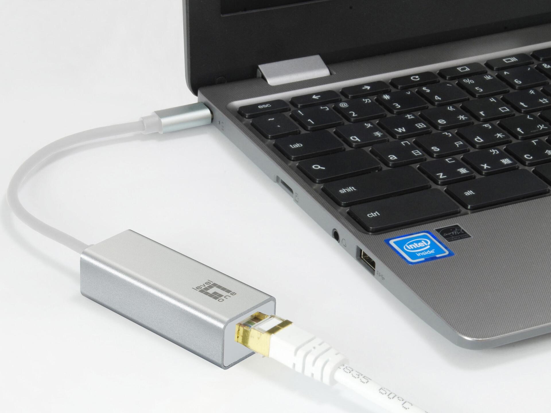 LevelOne USB-0402 Gigabit USB-C Netzwerkadapter (USB-0402 V4)