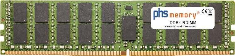 PHS-memory 128GB RAM Speicher kompatibel mit Supermicro A+ Server 4124GS-TNR+ DDR4 RDIMM 3DS 3200MHz