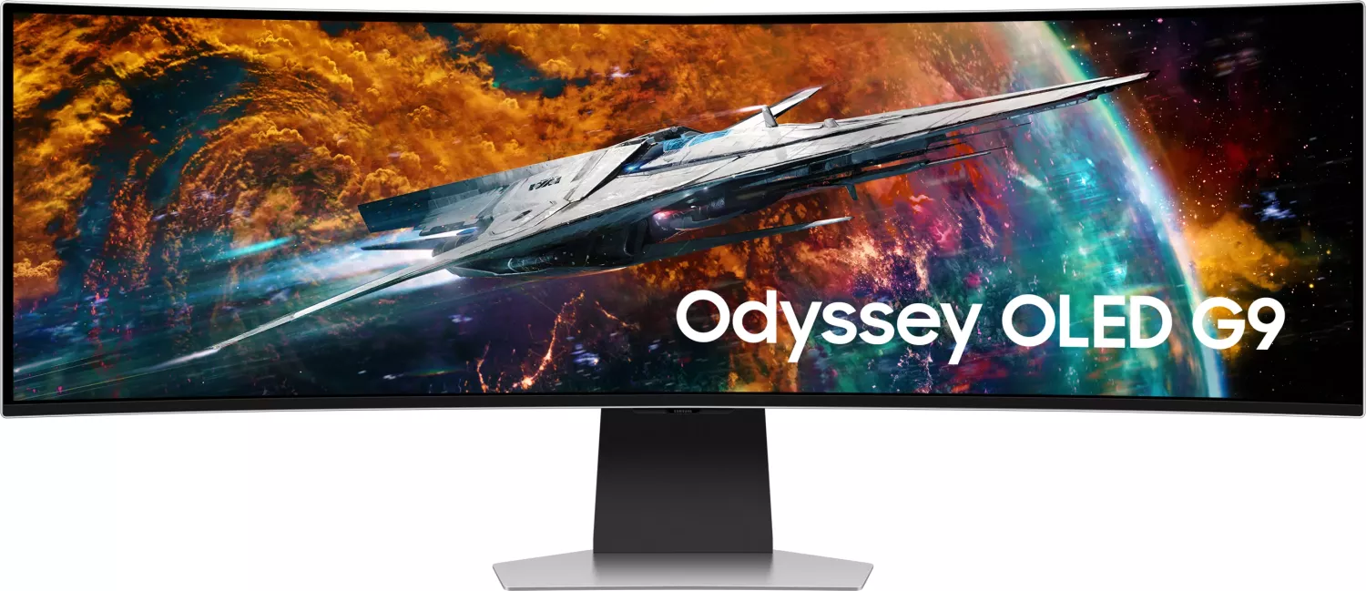 Samsung Odyssey LS49CG950SUXDU Computerbildschirm 124,5 cm (49") 5120 x 1440 Pixel Dual QHD OLED Silber (LS49CG950SUXDU)