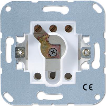 JUNG 134.15 Elektroschalter Key-operated switch 1P Metallisch (134.15)