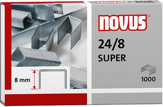 NOVUS DAHLE Novus 24/8 SUPER Klammerpack 5000Heftklammern (042-0000)