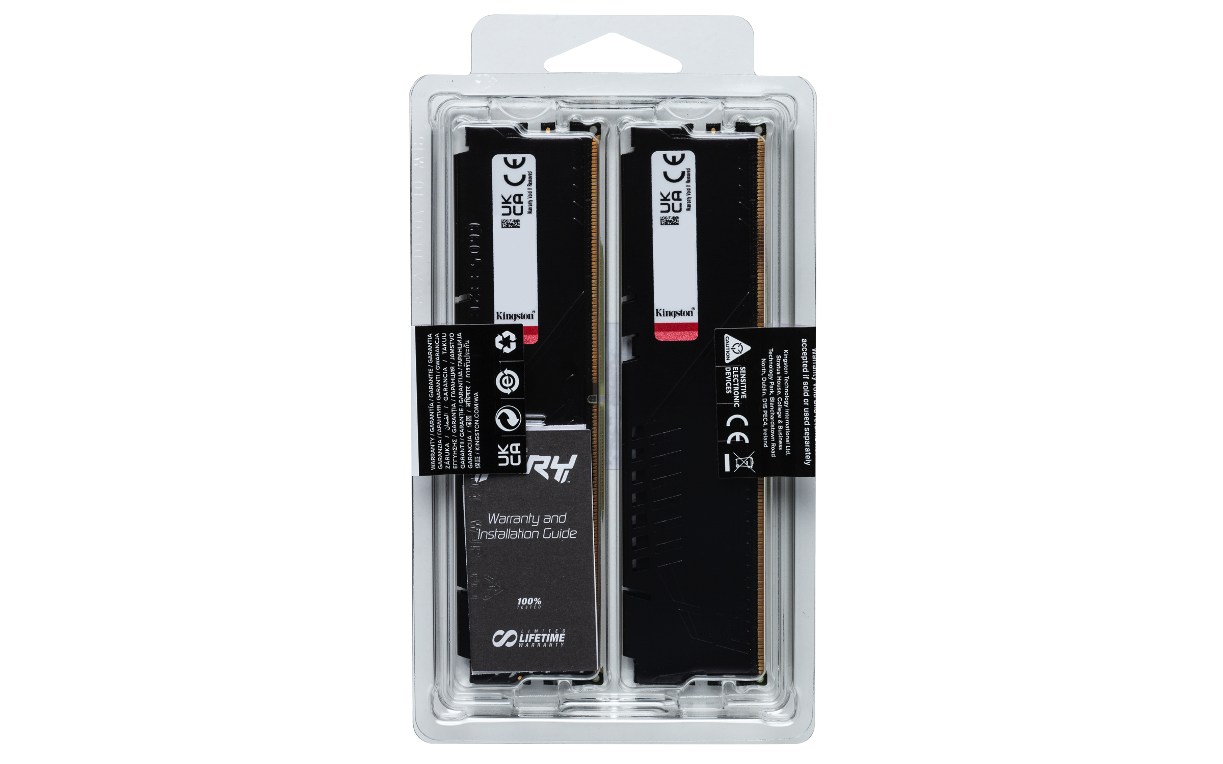 Kingston FURY Beast KF564C32BBEK2-32 32 GB RAM 6400 MHz DDR5 CL32 Schwarz