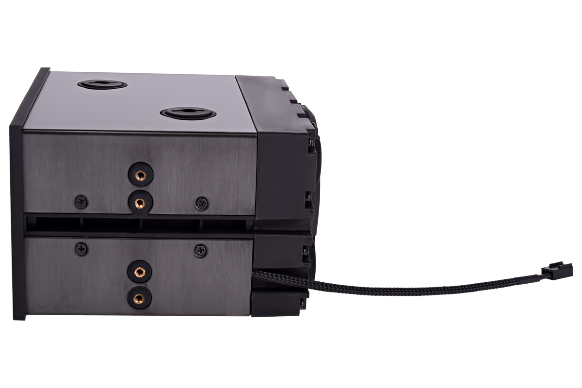 Alphacool Eisfach Single Laing D5 Behälter für Kühlflüssigkeit Schwarz