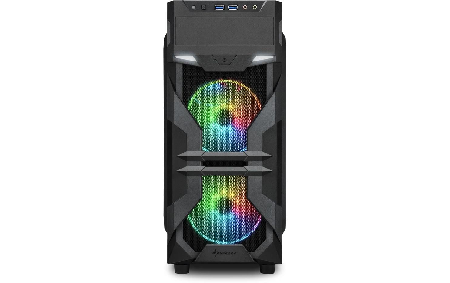 Sharkoon VG7-W RGB Midi Tower ATX Schwarz