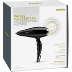 BaByliss 6714E Super Pro Haartrockner 2300 W in Schwarz und Gold (6714E)