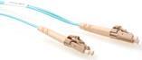 ACT 45 meter LSZH Multimode 50/125 OM3 fiber patch cable duplex with LC connectors LC/LC 50/125 DUP, OM3 45.00M (RL9645)