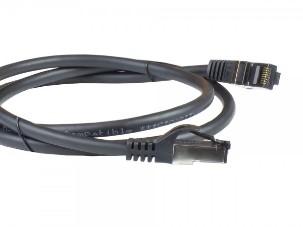 Good Connections 8060-HP020S Cat6a S/FTP Netzwerkkabel 2 m Schwarz